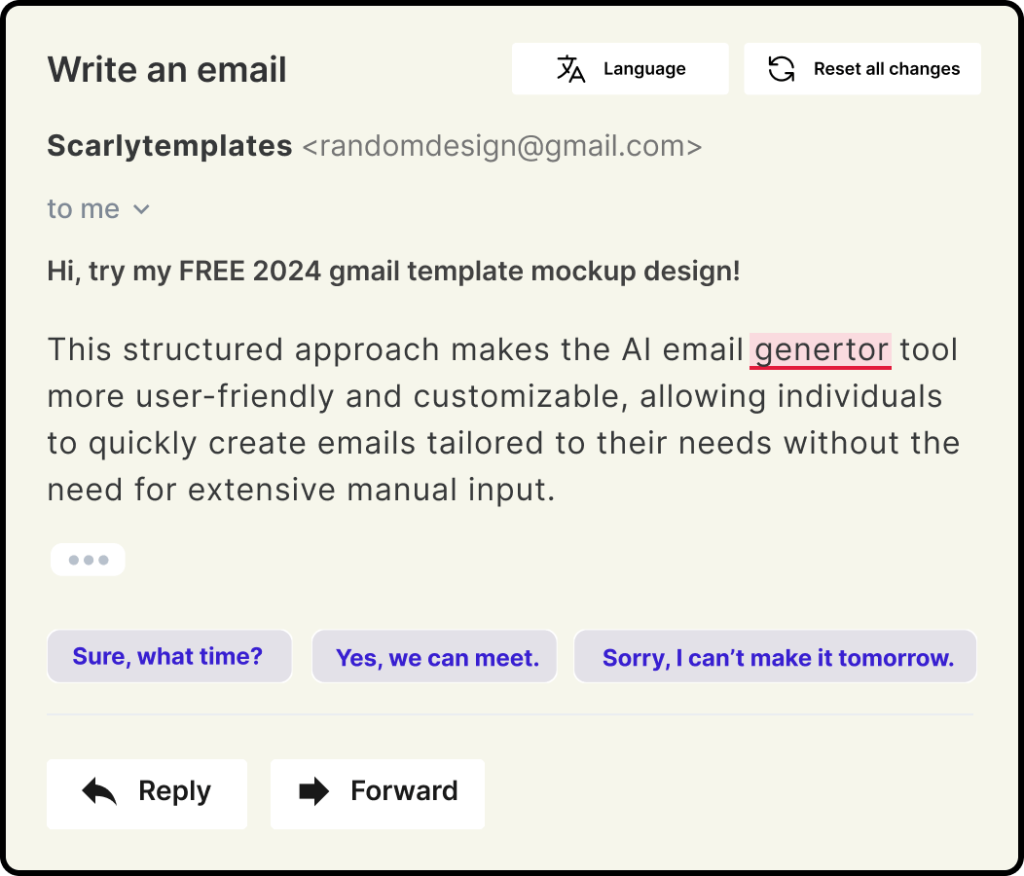 AI Email Generator – Azzle WordPress Theme